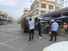 开展农贸市场结合管理 巩固典型镇打形成效